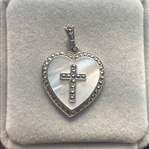 Sterling Silver & Marcasite Charm